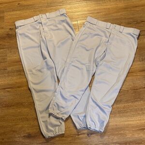Nike Men's Light Gray Baseball/Softball Pants